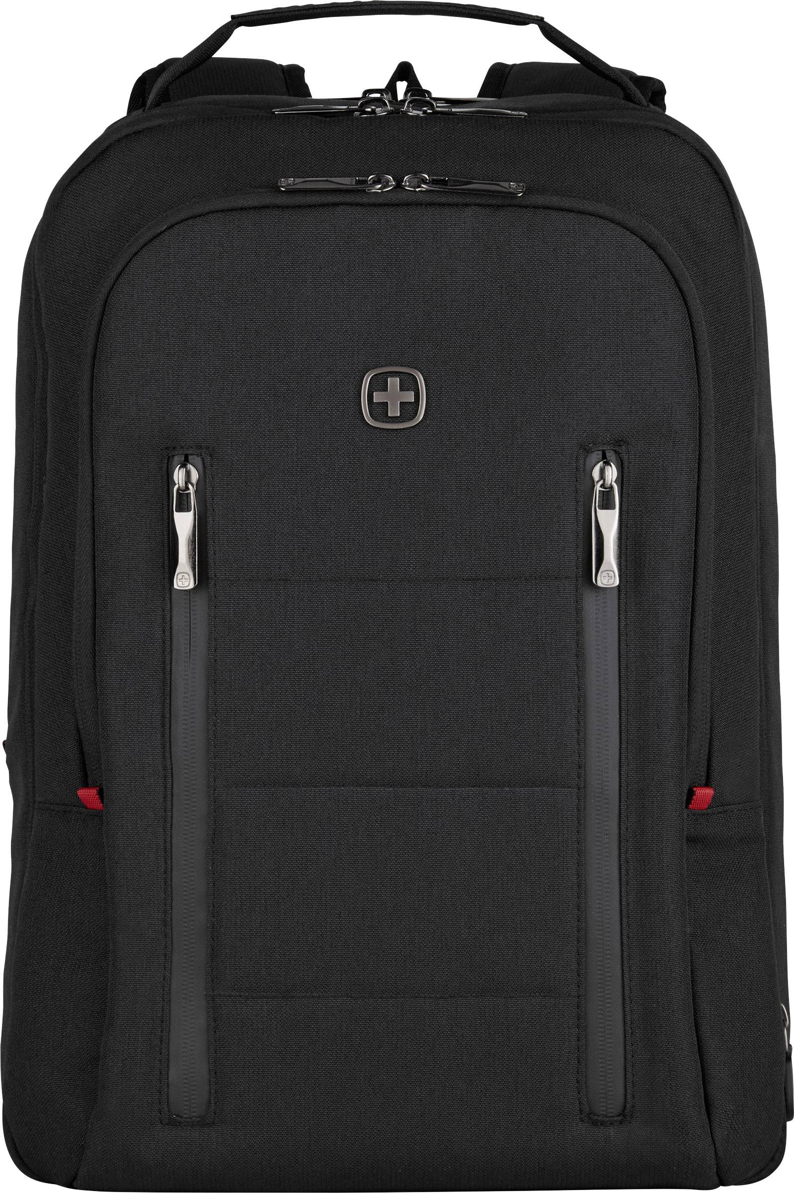 Plecak na laptopa Wenger City Traveler, 39,6 cm (15,6") , czarny - obrazek 1