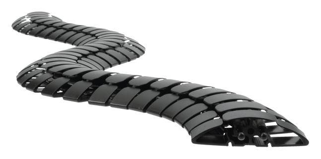 Bachmann Mostek kablowy 930.032 tworzywo sztuczne czarny 1000 mm Zawartość: 1 szt. - obrazek 1