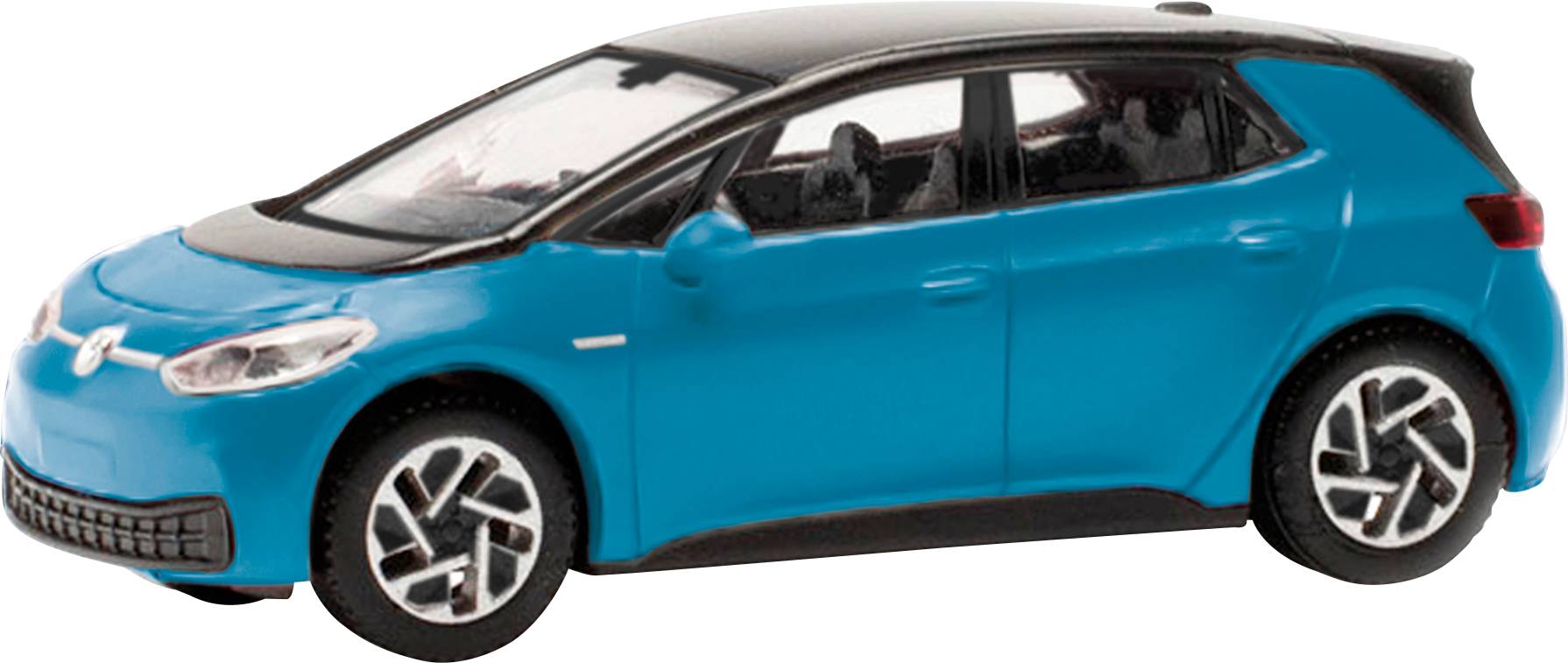 Herpa 421126-002 H0 Model samochodu Volkswagen ID.3, jednolity błękit oceaniczny - obrazek 1