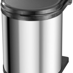 Hailo Compact-Box M 3555-101 Kosz na śmieci 15 l stal nierdzewna (Ø x W) 285 mm x 355 mm srebrny, czarny 1 szt. Hailo Compact-Box M 3555-101 Kosz na śmieci 15 l stal nierdzewna (Ø x W) 285 mm x 355 mm srebrny, czarny 1 szt.