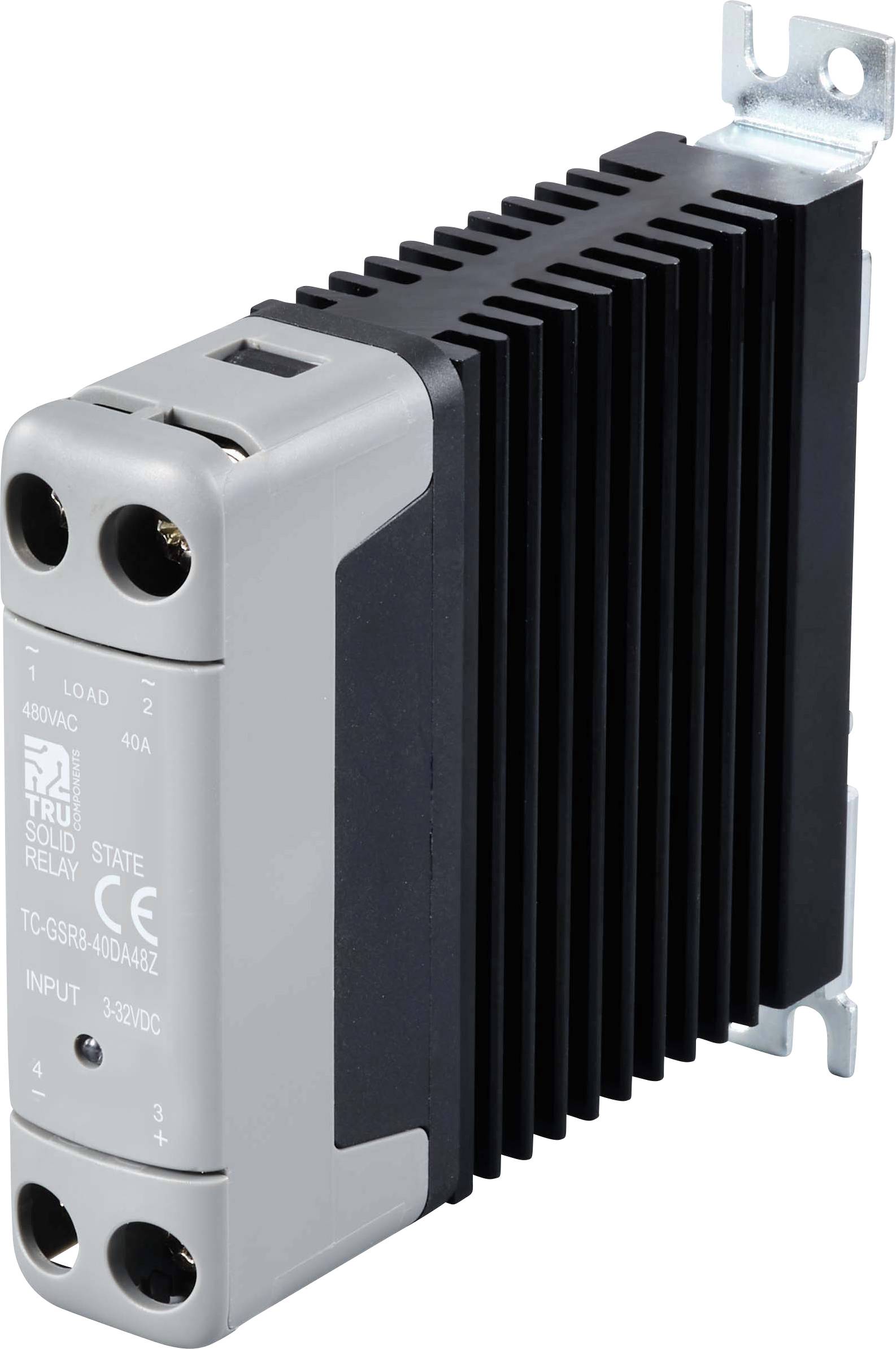 Przekaźnik SSR TRU COMPONENTS TC-GSR-1-25DD 40 A 480 V/AC Przełączanie w punkcie zero 1 szt. - obrazek 1