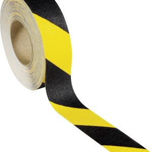 Rocol RS43543 Taśma Antypoślizgowa Czarna/Żółta (D x S) 18.25 m x 50 mm czarny, żółty Rocol RS43543 Taśma Antypoślizgowa Czarna/Żółta (D x S) 18.25 m x 50 mm czarny, żółty