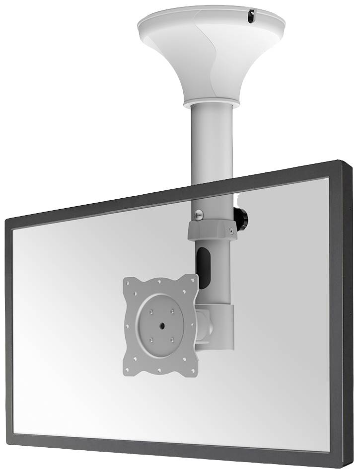 Uchwyt sufitowy do TV, LCD Neomounts FPMA-C025SILVER, Maks. udźwig: 12 kg, 25,4 cm (10") - 76,2 cm (30") - obrazek 1