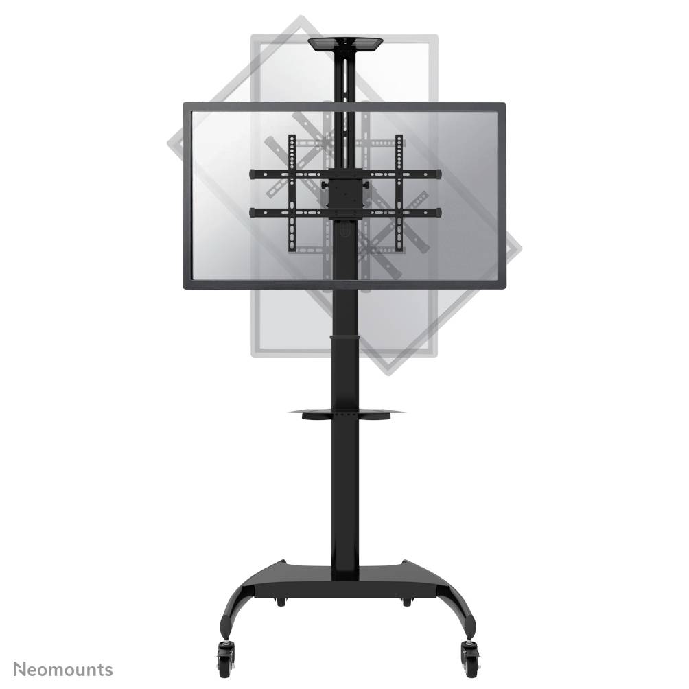 Neomounts PLASMA-M1900E Stojak na kółkach do telewizora 94,0 cm (37") - 177,8 cm (70") Obrotowy, Uchylny, z regulowaną w - obrazek 1