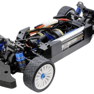Tamiya XV-01 XV-02RS Pro Chassis Kit 1:10 Model samochodu RC Elektryczny Rally Do samodzielnego złożenia Tamiya XV-01 XV-02RS Pro Chassis Kit 1:10 Model samochodu RC Elektryczny Rally Do samodzielnego złożenia