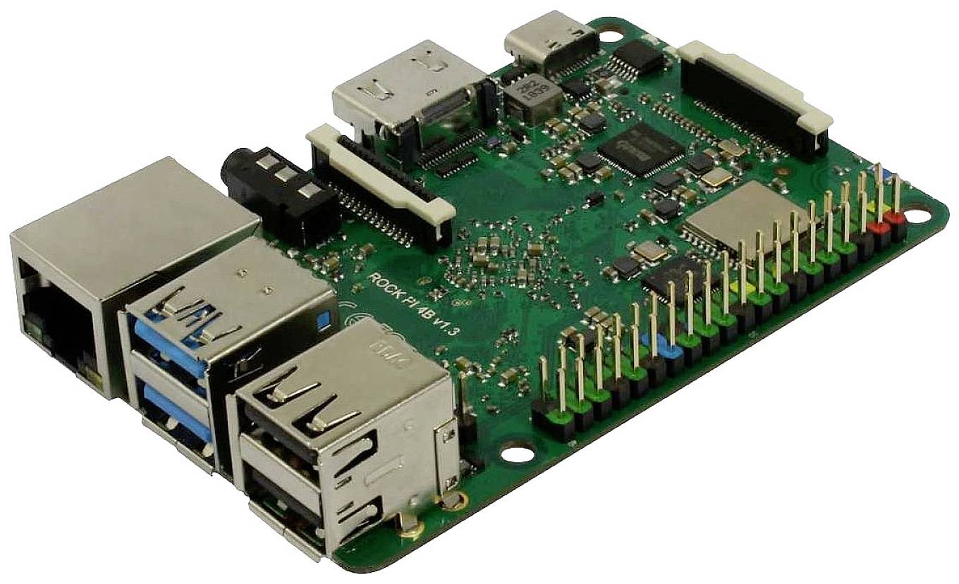 Rock 4 A Radxa 4 GB 8 x 1.4 GHz - obrazek 1