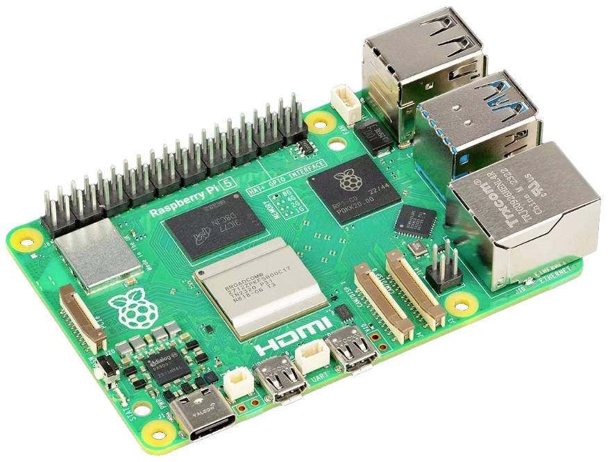 Raspberry Pi® 5 model B, 4 x, 2.4 GHz, 4 GB - obrazek 1