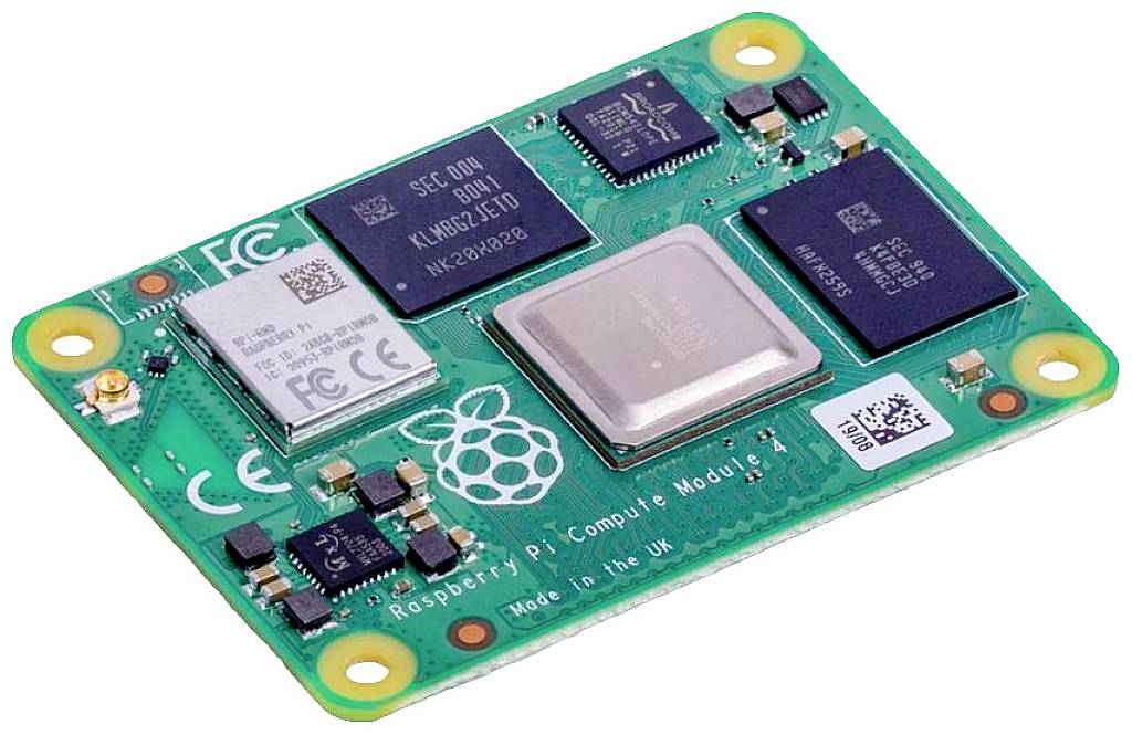 Raspberry Pi® Compute Modul 4 CM4102016ET (2 GB RAM / 16 GB eMMC) 4 x 1.5 GHz - obrazek 1