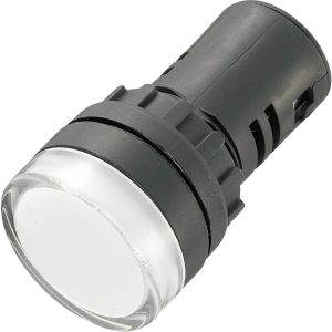 TRU COMPONENTS 140396 Lampka sygnalizacyjna LED AD16-22DS/24V/W, 24 V/DC, 22 mm