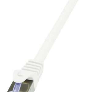kabel LAN LogiLink CQ3051S, 1 szt., RJ45, CAT 6a, S/FTP, 2.00 m, biały kabel LAN LogiLink CQ3051S, 1 szt., RJ45, CAT 6a, S/FTP, 2.00 m, biały