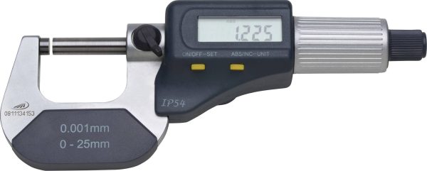 HELIOS PREISSER Elektron. Bügelmessschraube 25-50mm o.Datenausgang 0912502 Mikrometr ze wskaźnikiem cyfrowym 25 – 50 mm