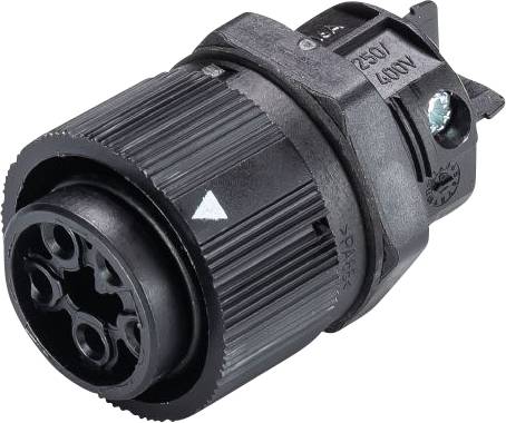 Wieland Electric 46.051.5053.1 Złącze okrągłe złącze żeńskie do wbudowania Seria: RST® MINI Łączna ilość styków: 4 + PE - obrazek 1