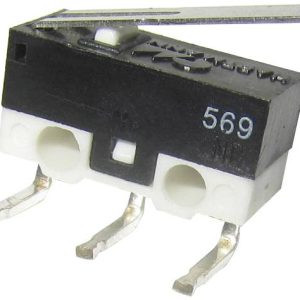 Mikroprzełącznik MICROHART 125 V/AC 3 A 1 x wł/(wł) PTR Hartmann chwilowy 1 szt. Mikroprzełącznik MICROHART 125 V/AC 3 A 1 x wł/(wł) PTR Hartmann chwilowy 1 szt.