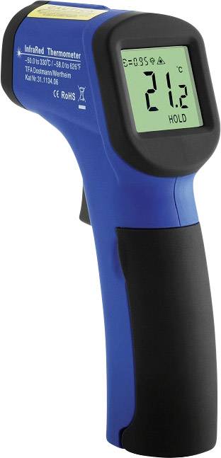 TFA Dostmann ScanTemp 330 Pirometr Kalibracja (DAkkS) Optyka 12:1 -50 - +330 °C - obrazek 1