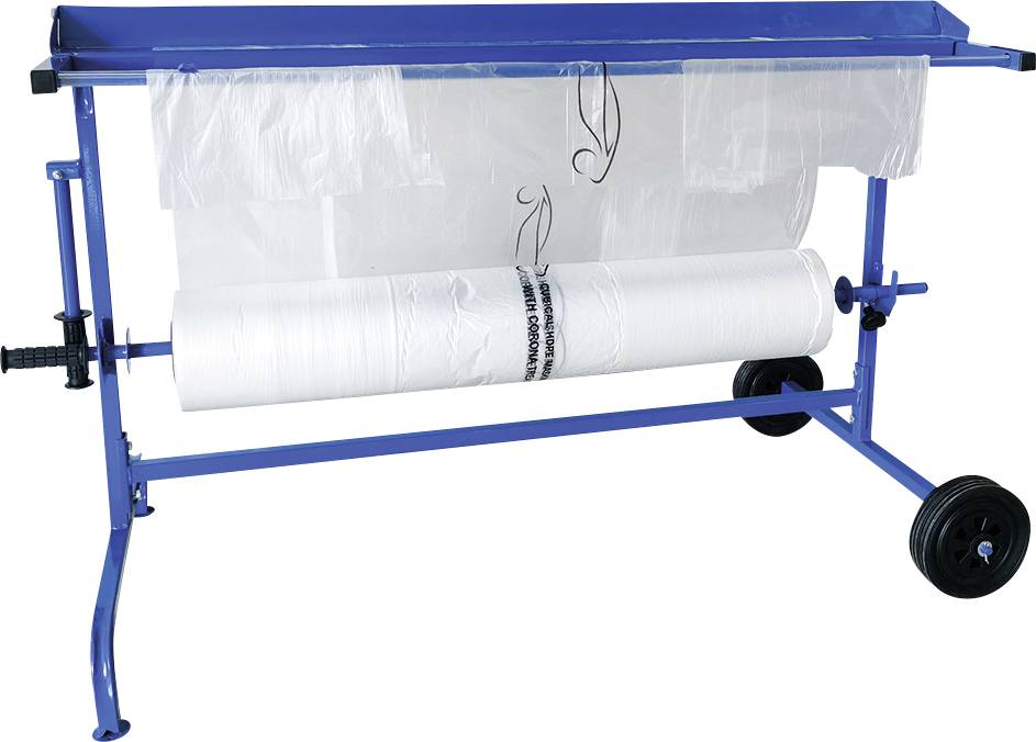 Kunzer 7FAW05 Wózek do rozwijania folii stal malowany proszkowo Maksymalne obciążenie: 50 kg - obrazek 1