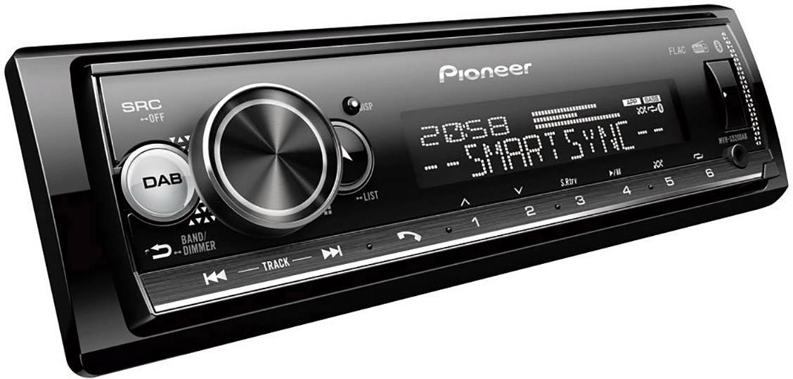 Pioneer MVH-S520DAB Radio samochodowe Tuner DAB+, Zestaw głośnomówiący Bluetooth® , Aplikacja Radiowa - obrazek 1