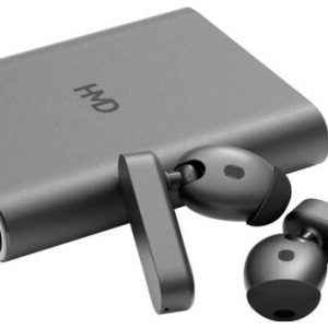 HMD Amped Buds Słuchawki douszne Bluetooth czarny redukcja szumów mikrofonu odporne na pot Sport HMD Amped Buds Słuchawki douszne Bluetooth czarny redukcja szumów mikrofonu odporne na pot Sport