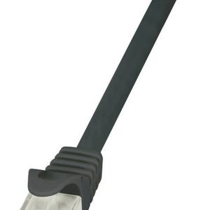 kabel LAN LogiLink CP1013U, 1 szt., RJ45, CAT 5e, U/UTP, 0.25 m, czarny kabel LAN LogiLink CP1013U, 1 szt., RJ45, CAT 5e, U/UTP, 0.25 m, czarny