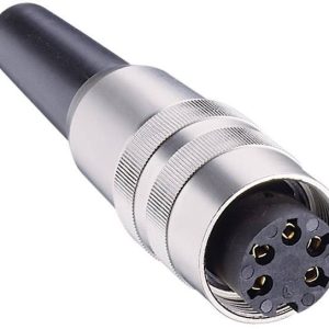 Złącze okrągłe DIN KV 40 Lumberg KV 40 złącze żeńskie proste Ilość styków: 4 srebrny 1 szt. Złącze okrągłe DIN KV 40 Lumberg KV 40 złącze żeńskie proste Ilość styków: 4 srebrny 1 szt.