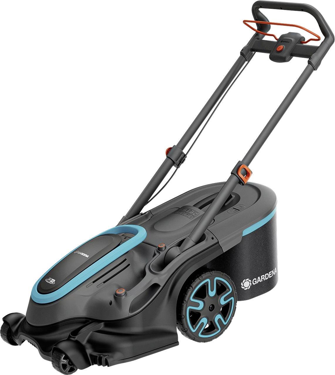 GARDENA PowerMax Duo 46/36V P4A Ready-To-Use-Set akumulatorowy Akumulatorowa kosiarka do trawy zaw. 2 akumulatory, zaw. - obrazek 1