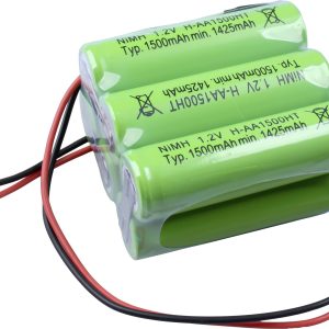 Pakiet akumulatorów AA, NiMH Mexcel NS1500AAHT, Ilość ogniw: 6, 7.2 V, 1500, Możliwa wysoka temperatura, wtyczka Pakiet akumulatorów AA, NiMH Mexcel NS1500AAHT, Ilość ogniw: 6, 7.2 V, 1500, Możliwa wysoka temperatura, wtyczka