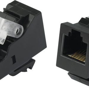TRU COMPONENTS 93014c936 Gniazdo modułowe, bez konieczności użycia narzędzi złącze żeńskie proste czarny 1 szt. TRU COMPONENTS 93014c936 Gniazdo modułowe, bez konieczności użycia narzędzi złącze żeńskie proste czarny 1 szt.