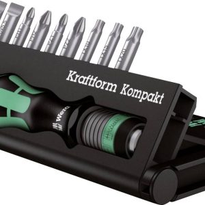 Bity Wera Kraftform Kompakt 10 05056653001 1 zest. płaski, krzyżakowy Phillips, krzyżakowy Pozidriv, TORX wewnętrzny Bity Wera Kraftform Kompakt 10 05056653001 1 zest. płaski, krzyżakowy Phillips, krzyżakowy Pozidriv, TORX wewnętrzny
