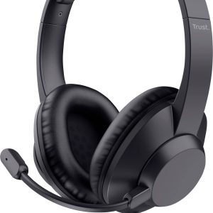 Trust Trust Ayda Max – Headset – On-Ear – kabelgebunden Słuchawki wokółuszne przewód stereo czarny redukcja szumów mikro Trust Trust Ayda Max – Headset – On-Ear – kabelgebunden Słuchawki wokółuszne przewód stereo czarny redukcja szumów mikro