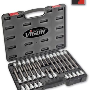 Zestaw nasadek trzpieniowych Vigor V1917 1/2″ (12.5 mm) Zestaw nasadek trzpieniowych Vigor V1917 1/2″ (12.5 mm)