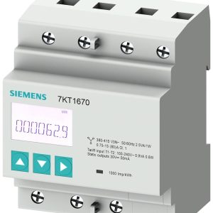 Miernik energii na szynę DIN Siemens 7KT1665