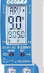 Eltako 23001004 Przekaźnik czasowy MFZ12DDX-UC, 0.1 s – 99 h, 230 V/AC, 10 A, 1 szt. Eltako 23001004 Przekaźnik czasowy MFZ12DDX-UC, 0.1 s – 99 h, 230 V/AC, 10 A, 1 szt.
