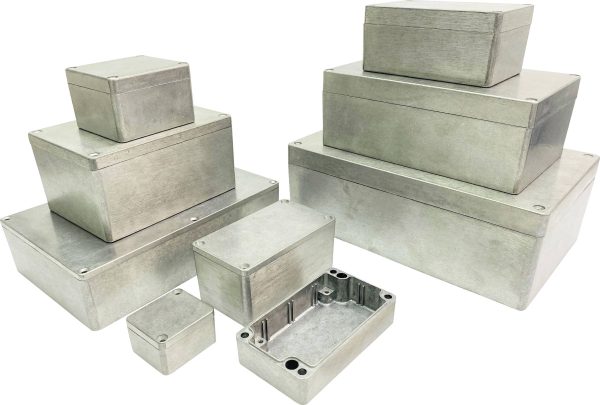 Gainta G117 Obudowa uniwersalna 160 x 100 x 81 aluminium stop aluminium aluminiowy (naturalny) 1 szt.