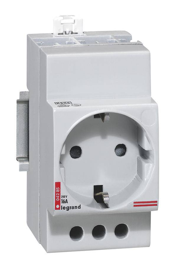 Legrand 004285 Listwa rozdzielająca LEGRAND D 004285 Gniazdko 16 A 250 V 1 szt.