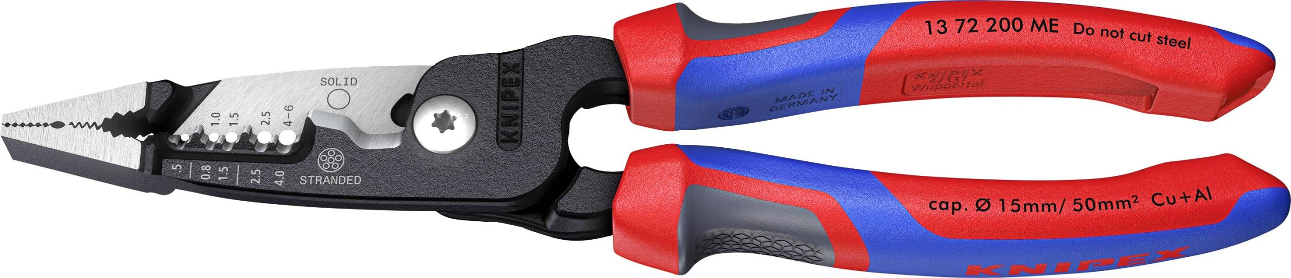 Knipex 13 72 200 ME Szczypce wielofunkcyjne 200 mm - obrazek 1
