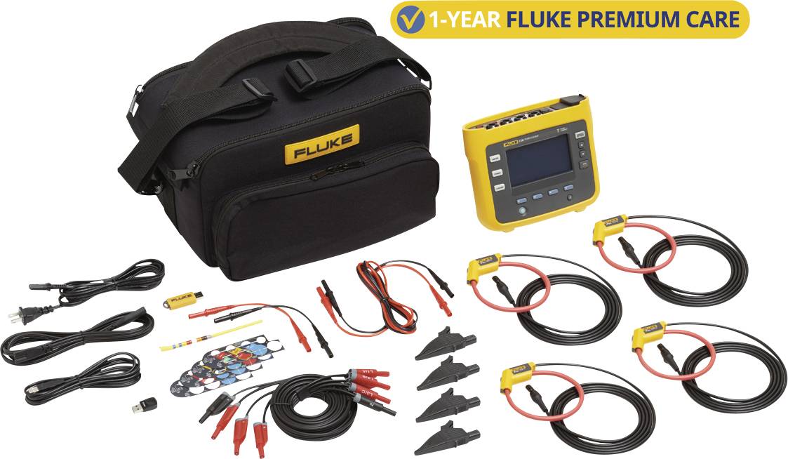 Analizator sieci Fluke Fluke-1736/FPC EU 5596777 z funkcją rejestratora, zaw. cegi - obrazek 1