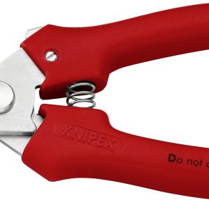 Knipex 95 05 140 Nożyce uniwersalne 140 mm czerwony Knipex 95 05 140 Nożyce uniwersalne 140 mm czerwony