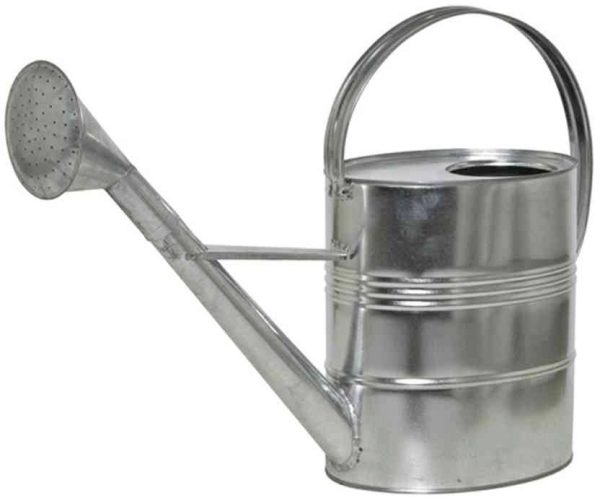 Konewka Siena Garden Zinkgießkanne 10l, silber Stahlblech, verzinkt
