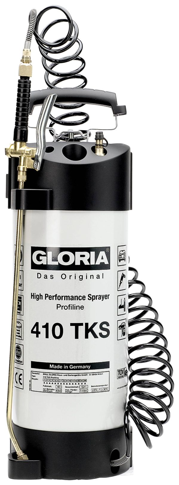 Opryskiwacz ciśnieniowy Gloria Haus und Garten 410 TKS Profiline