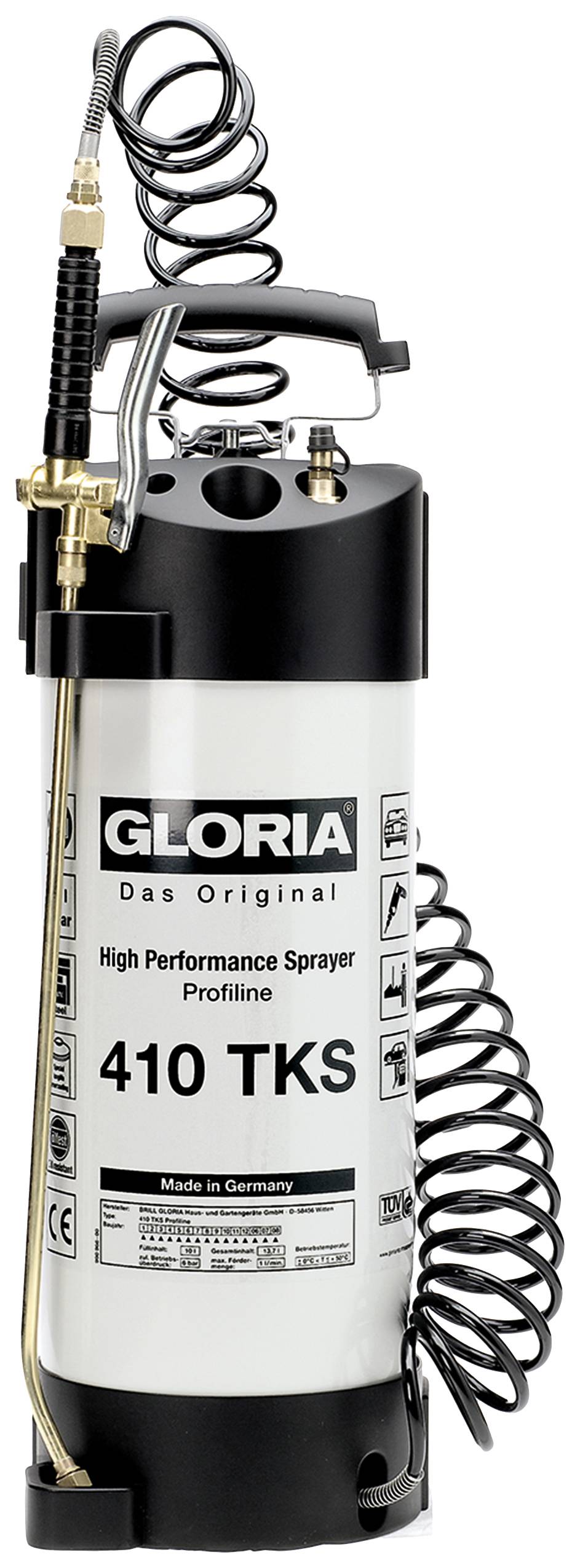 Opryskiwacz ciśnieniowy Gloria Haus und Garten 410 TKS Profiline - obrazek 1