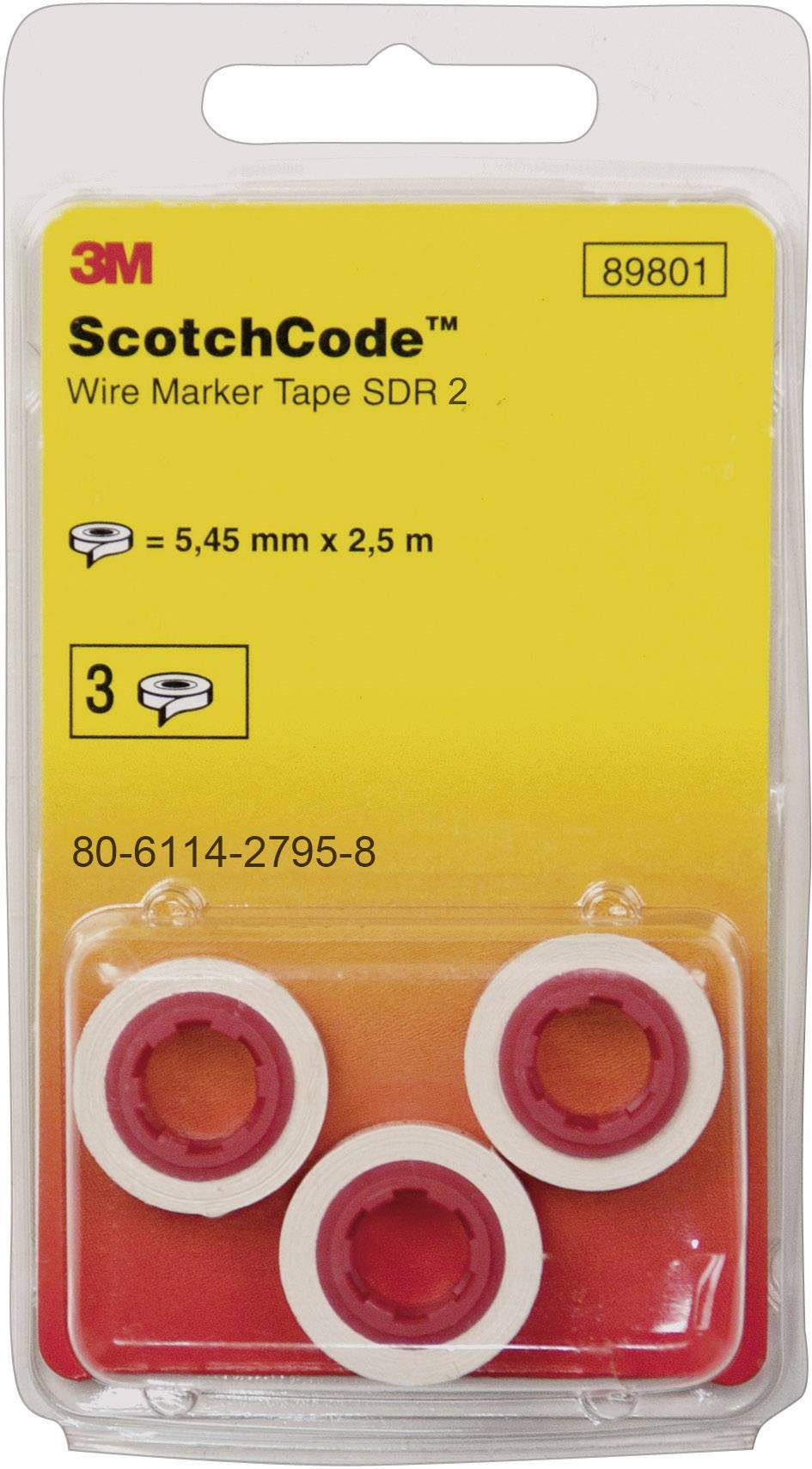 Etykieta samoprzylepna z nadrukiem 3M 80-6114-2794-1 SDR-1 3 szt. - obrazek 1