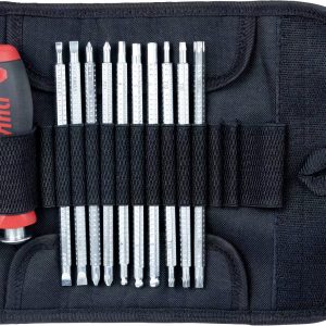 Zestaw wymiennych końcówek wkrętaka Wiha Wiha SYSTEM 6 281 – Handhalter mit Bitset – 12 Stücke 03591 do warsztatu Zestaw wymiennych końcówek wkrętaka Wiha Wiha SYSTEM 6 281 – Handhalter mit Bitset – 12 Stücke 03591 do warsztatu