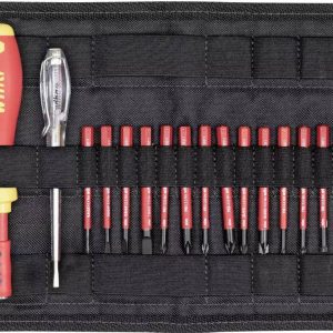 Zestaw wymiennych końcówek wkrętaka Wiha VDE-Wechselklingensatz 16tl sV 14 Bits,Griff,Spannungsprüfer 36068 VDE Zestaw wymiennych końcówek wkrętaka Wiha VDE-Wechselklingensatz 16tl sV 14 Bits,Griff,Spannungsprüfer 36068 VDE