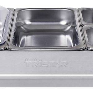 Tristar BP-6285 BP-6285 Obsługa bufetu stali szlachetnej Tristar BP-6285 BP-6285 Obsługa bufetu stali szlachetnej