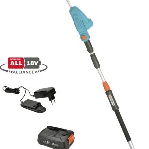 GARDENA GARDENA Akku-Teleskop-Heckenschere THS 42/18V P4A Ready-To-Use Set akumulatorowy Teleskopowe nożyce do żywopłotu GARDENA GARDENA Akku-Teleskop-Heckenschere THS 42/18V P4A Ready-To-Use Set akumulatorowy Teleskopowe nożyce do żywopłotu