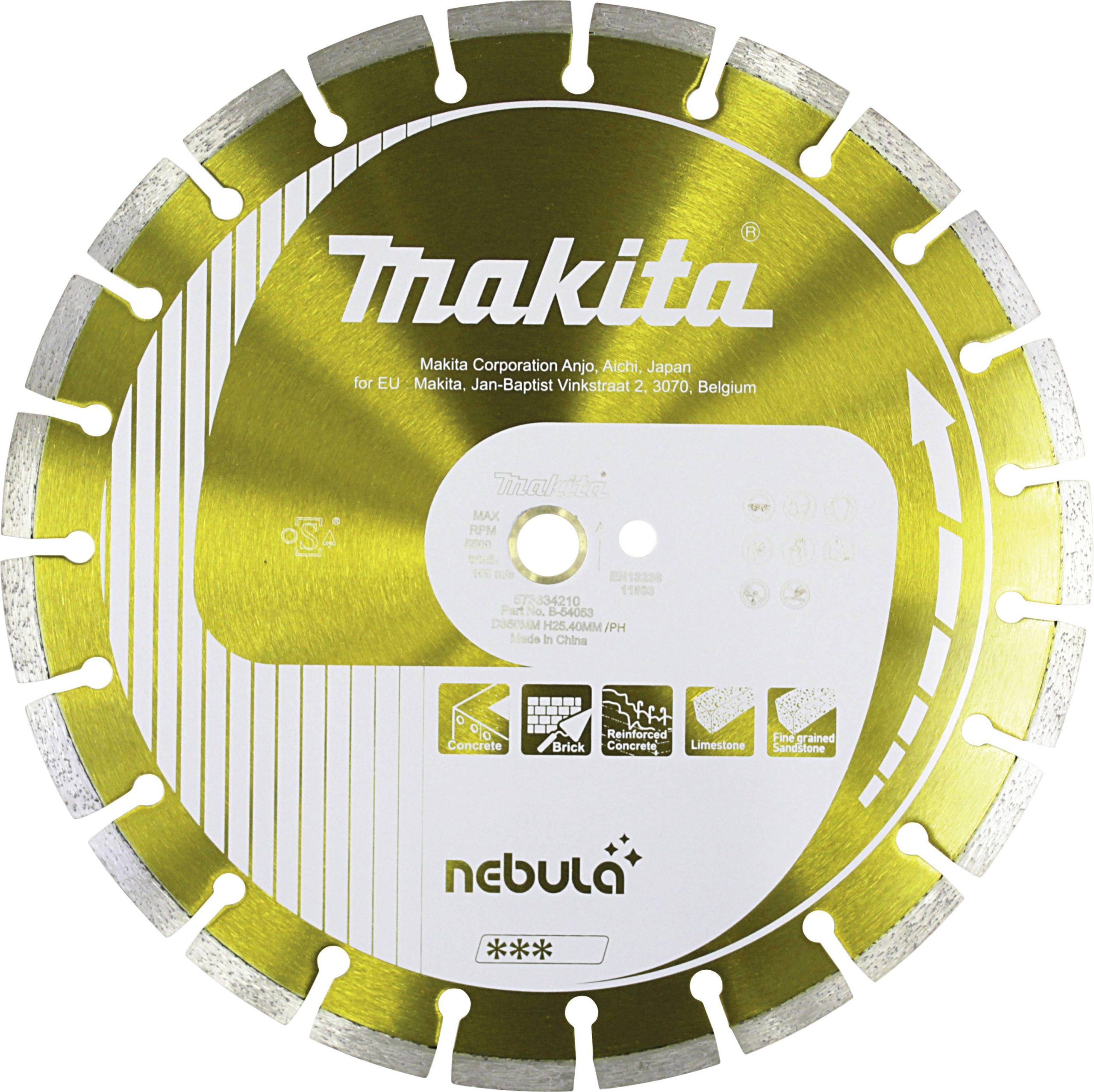 Tarcza tnąca diamentowa Makita B-54053 B-54053 350 mm 1 szt. - obrazek 1