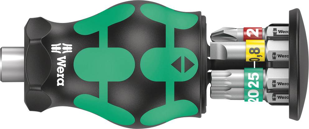 Bity Wera Kraftform Kompakt Stubby Magazin 1 05008873001 1 szt. krzyżakowy Phillips, płaski, TORX - obrazek 1
