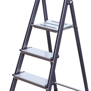 Krause 126429 aluminium Drabina składana ze stopniem Maksymalna wysokość robocza: 2.85 m srebrny DIN EN 131 4.2 kg Krause 126429 aluminium Drabina składana ze stopniem Maksymalna wysokość robocza: 2.85 m srebrny DIN EN 131 4.2 kg