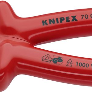 Szczypce boczne Knipex 70 07 160, 160 mm, 62 HRC, VDE Szczypce boczne Knipex 70 07 160, 160 mm, 62 HRC, VDE