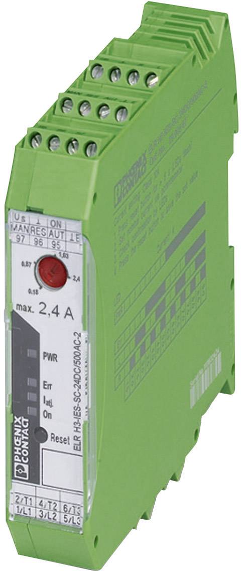 Hybrydowy rozrusznik silnika '3 w 1” Phoenix Contact ELRH3-IES-SC- 24DC/500AC-2