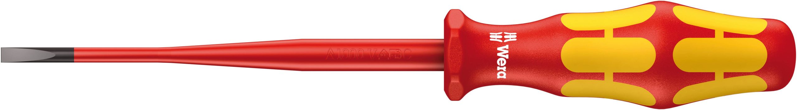Wkrętak płaski Wera 160 iS 05006441001 Szerokość klingi: 4 mm Długość końcówki: 100 mm - obrazek 1